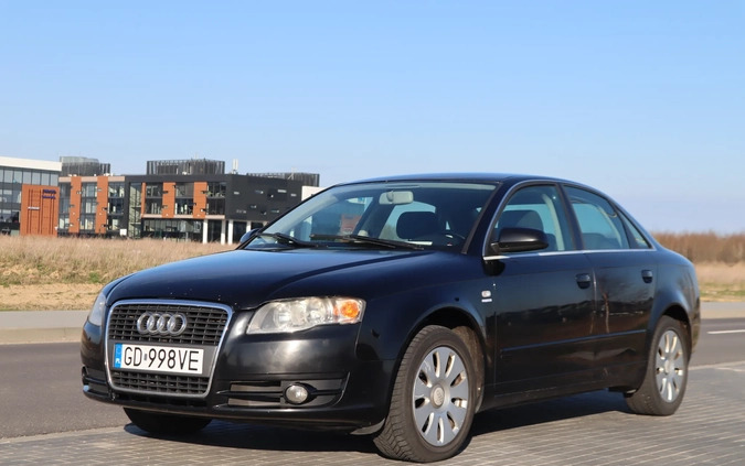 Audi A4 cena 12900 przebieg: 288000, rok produkcji 2005 z Gdańsk małe 121